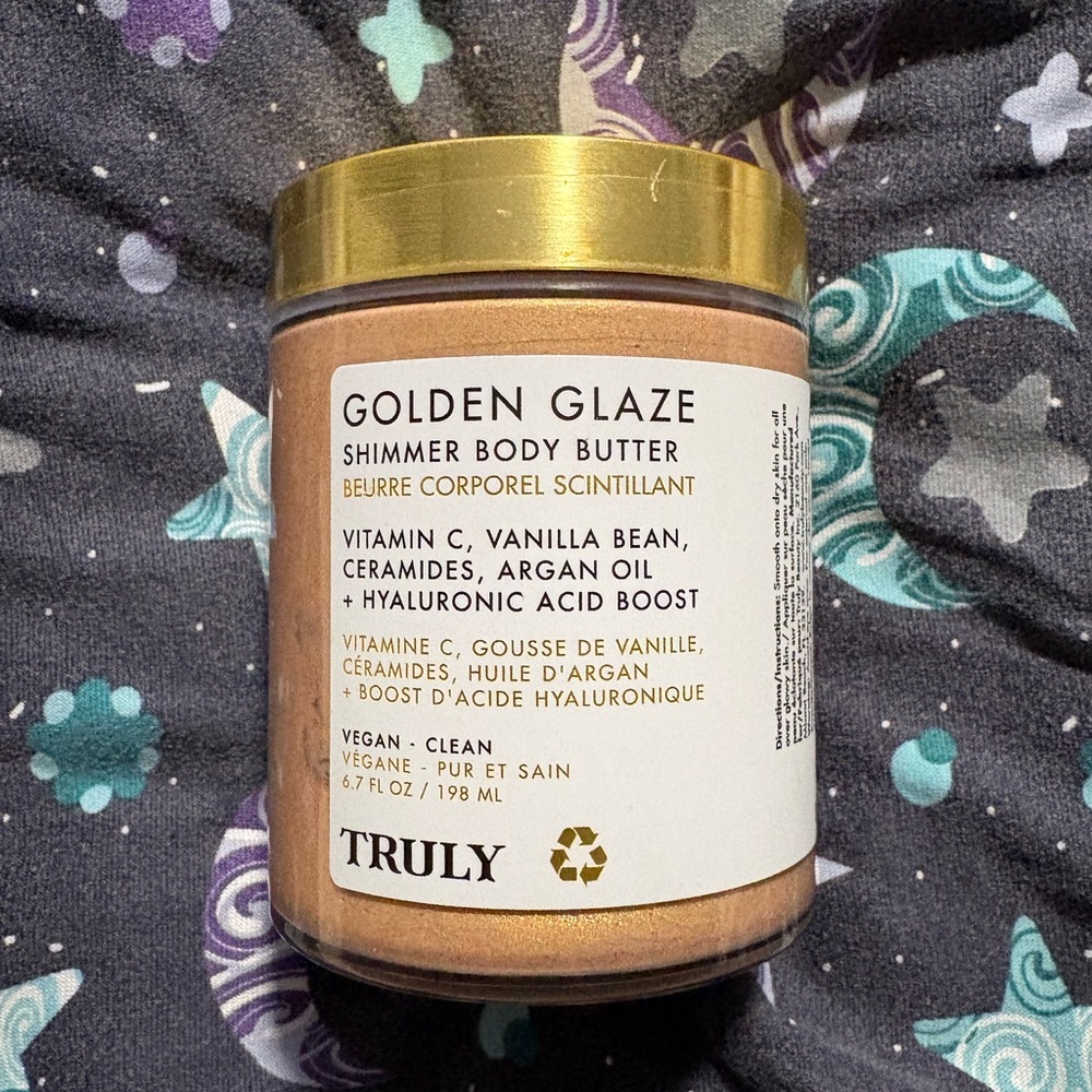 TRULY Golden Glaze Shimmer Body Butter - Gold